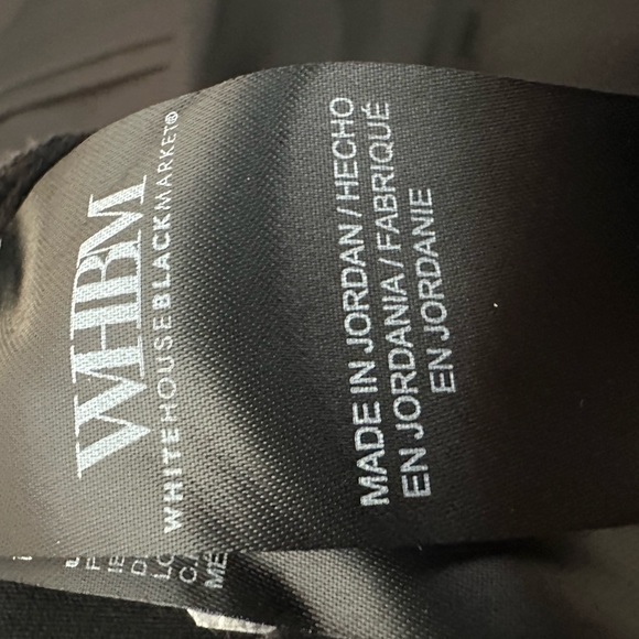 WHBM Black bootcut Ines Slacks - Picture 7 of 8